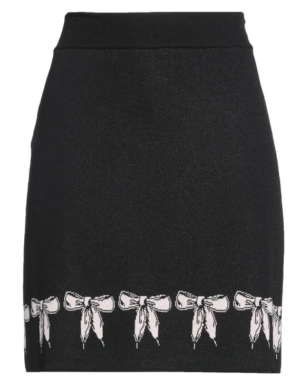 BOUTIQUE MOSCHINO Мини-юбка чёрный