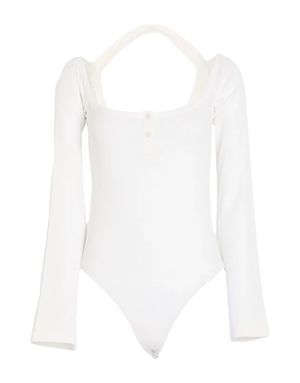 Женское боди Courrèges, белое