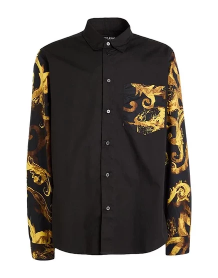 VERSACE JEANS COUTURE Pубашка чёрный