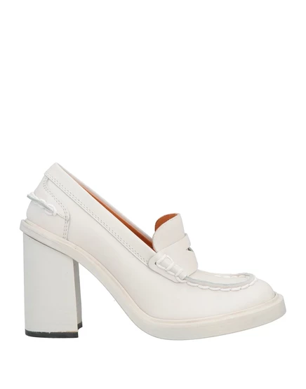 Женские лоферы Tod's Papermag, кожаные, светло-серые