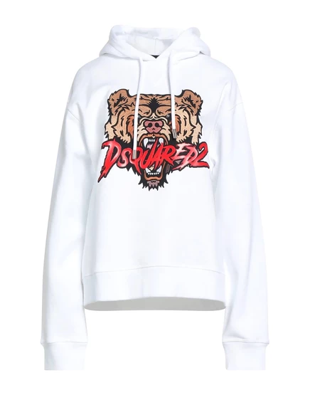 Женское худи DSquared2 Lorenz_SP, белое