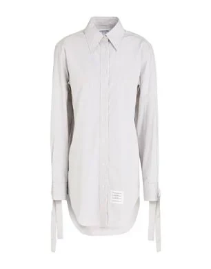 THOM BROWNE Pубашка светло-серый