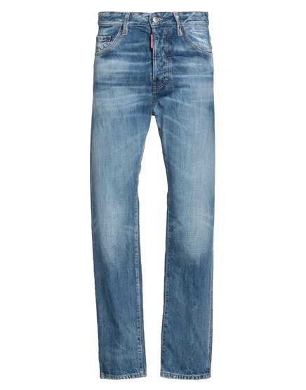 Мужские прямые джинсы DSquared2, синие