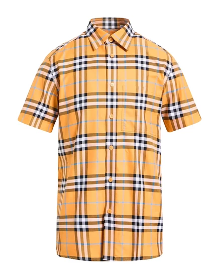 BURBERRY Shirts мандариновый