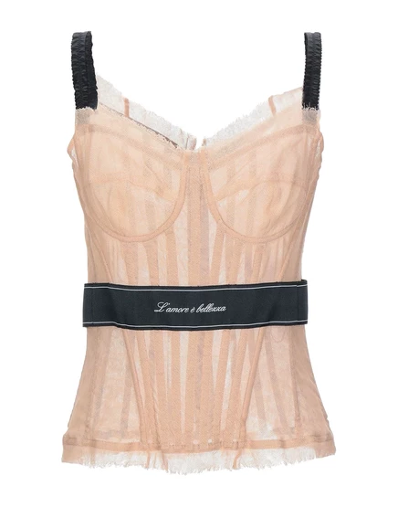 Женский топ Dolce & Gabbana Lorenz_SP, нежно-розовый
