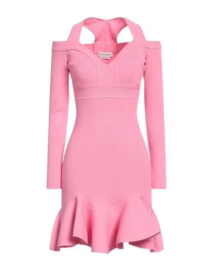 Женское платье McQueen Hamish, трикотажное, розовое