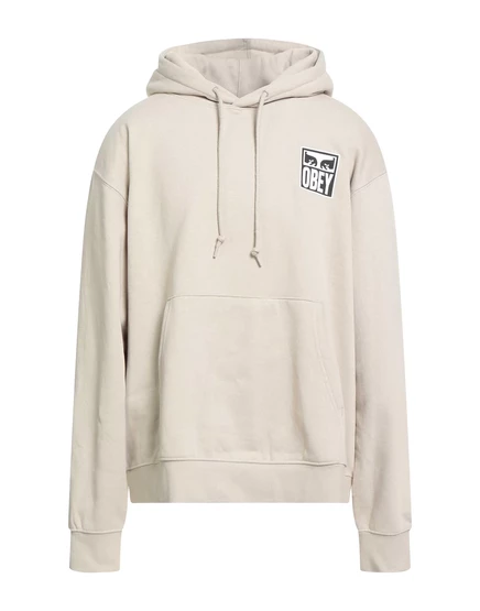 Мужской свитшот Obey Inseason с капюшоном, светло-серый