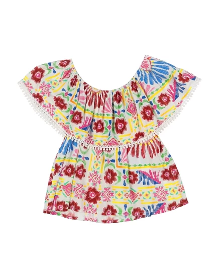 Женский топ Dixie Promotion Junior, белый