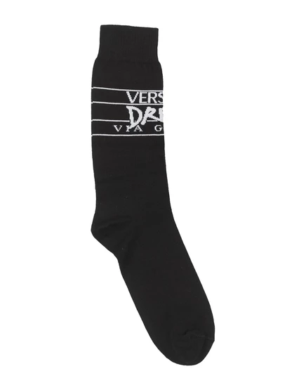 VERSACE Socks & Hosiery чёрный