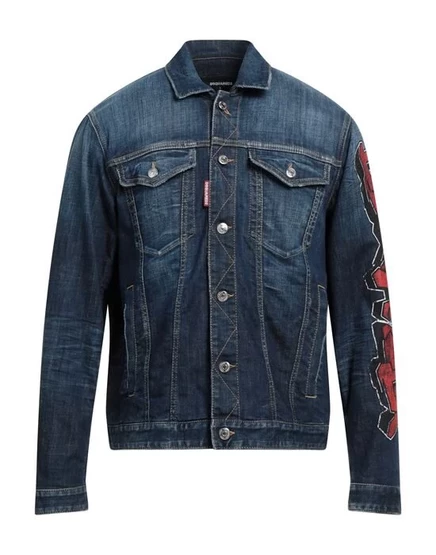DSQUARED2 Джинсовая верхняя одежда синий