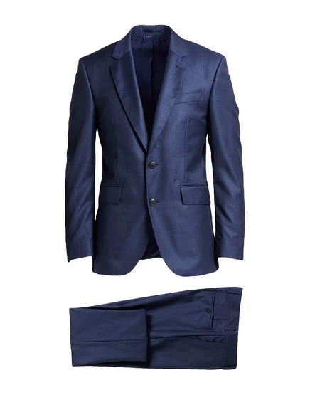 Мужской костюм Hackett однобортный, тёмно-синий