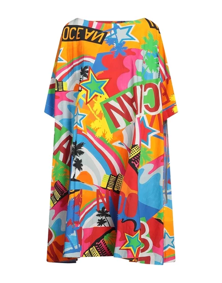 DOUUOD Midi dresses оранжевый