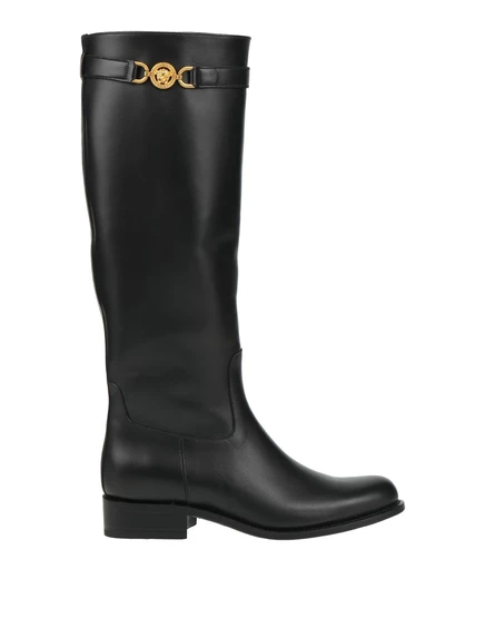 Женские сапоги Versace, черные