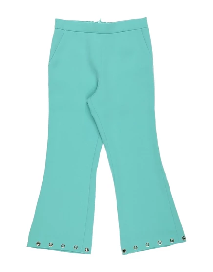 Женские брюки Elisabetta Franchi Junior, бирюзовые