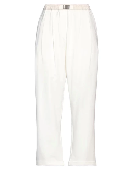 Женские брюки Brunello Cucinelli Lorenz_SP, белые