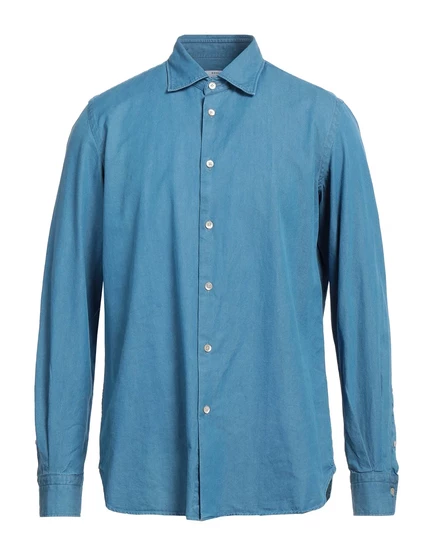BOGLIOLI Denim shirts синий