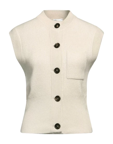 Женский кардиган Brunello Cucinelli PAPERMAG, бежевый