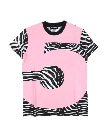 Женская футболка DSquared2 Junior, розовая