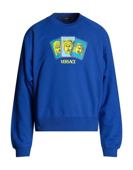 Мужской свитшот Versace Hamish, ярко-синий