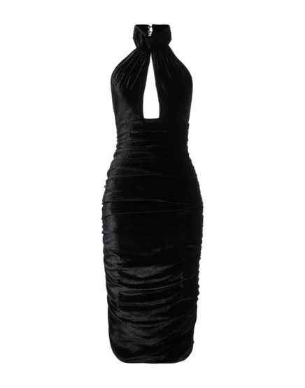 BLUMARINE Платье миди чёрный