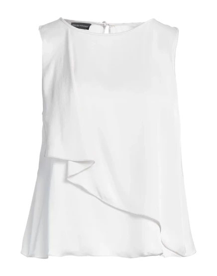 Женский топ Emporio Armani Wonderwoman, светло-серый