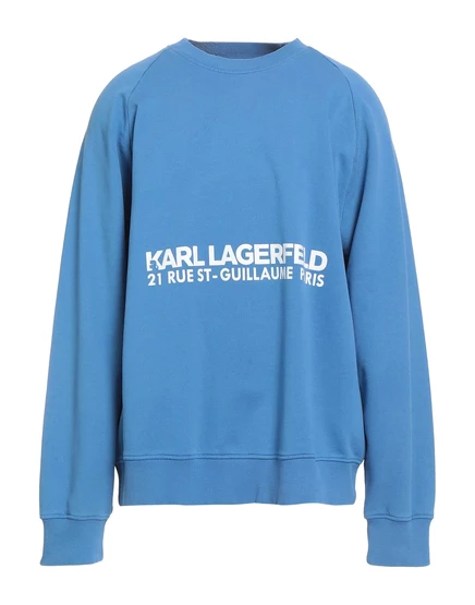Мужской свитшот Karl Lagerfeld WONDERWOMAN голубой