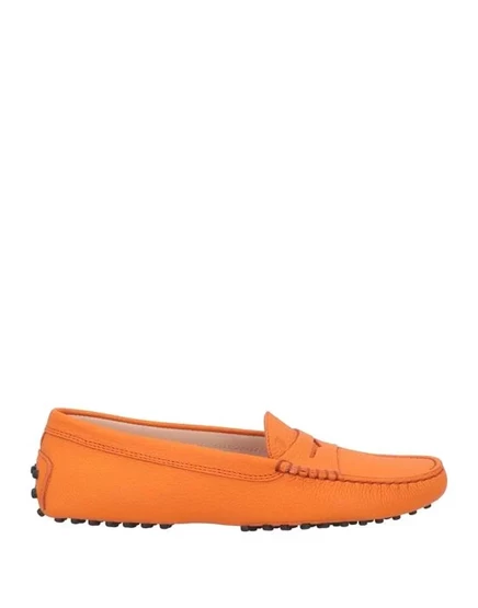 Женские мокасины Tod's, оранжевые