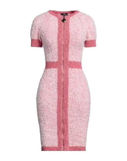 ELISABETTA FRANCHI Короткое платье коралловый