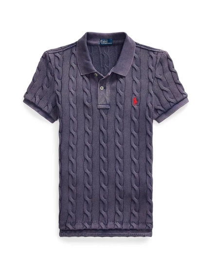 Женское поло Polo Ralph Lauren Lorenz_SP, серо-синее