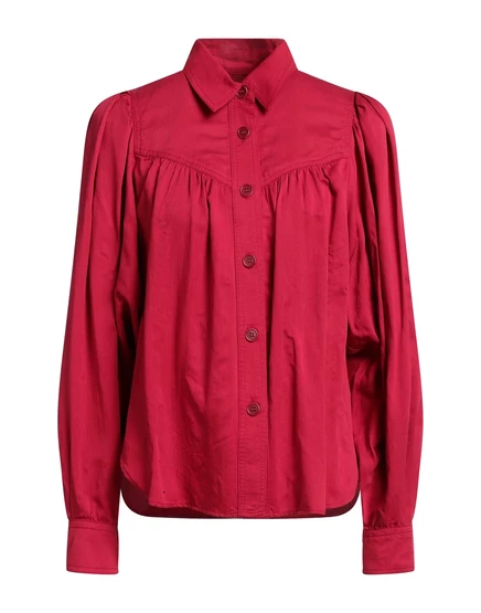 Женская рубашка MARANT TOILE HAMISH, бордовая