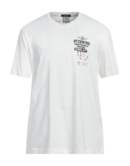 AERONAUTICA MILITARE T-shirts белый