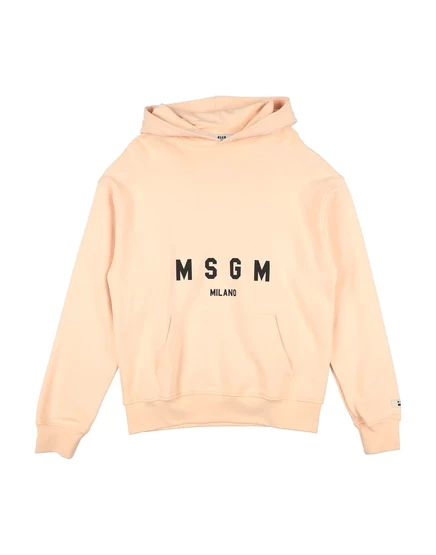 Унисекс свитшот MSGM Junior, бежевый