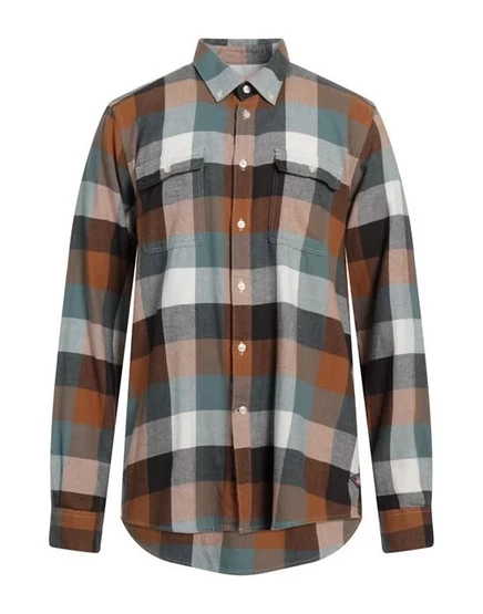 BARBOUR Pубашка коричневый