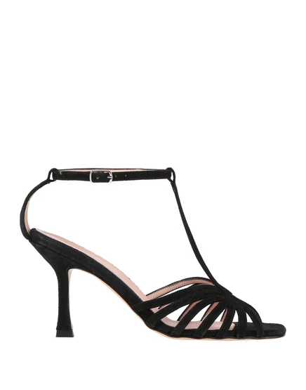 ANNA F. Sandals чёрный