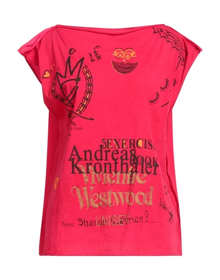 ANDREAS KRONTHALER x VIVIENNE WESTWOOD PAPERMAG маджента