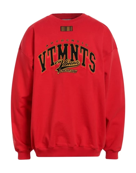 Мужской свитшот VETEMENTS, красный