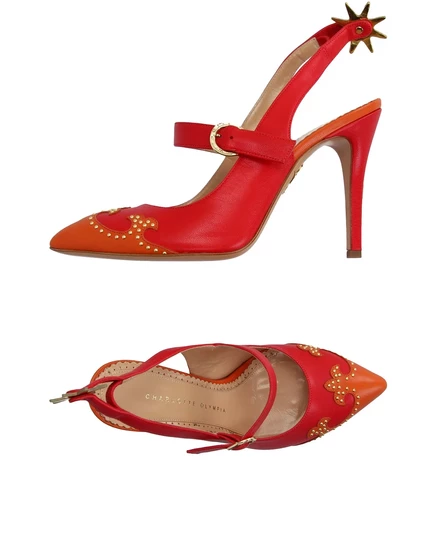 Женские туфли Charlotte Olympia Braccialin, коралловые