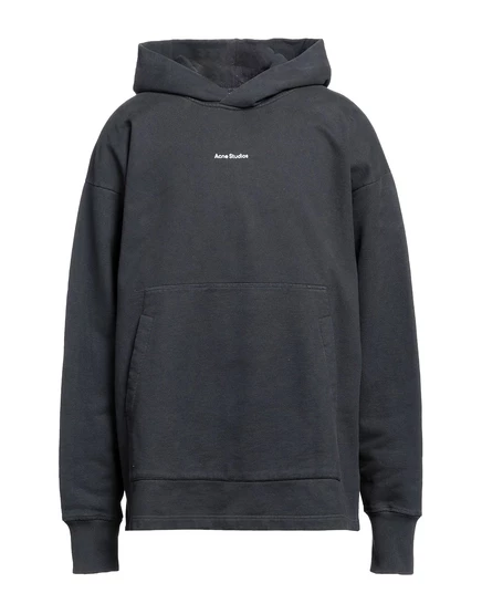 Мужское худи Acne Studios Wonderwoman, угольно-серое