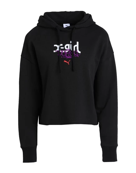 Женское худи PUMA x X-GIRL HAMISH, черное