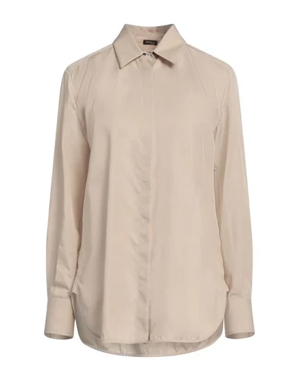 Женская рубашка Kiton, бежевая