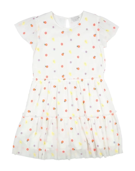 Платье для девочек Stella McCartney Kids, тюлевое, белое