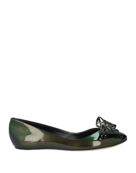 CASADEI Ballet flats зелёный