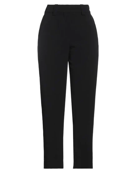 Женские брюки Balmain с высокой талией, черные