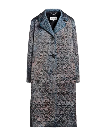 Женское пальто Maison Margiela, петроль