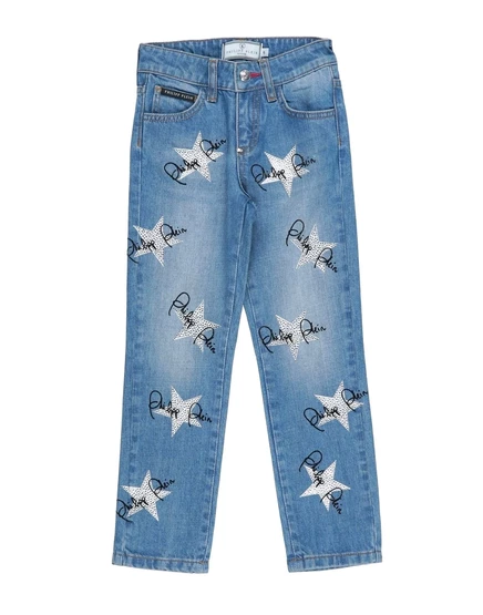 Женские джинсы Philipp Plein promotion kid, синие