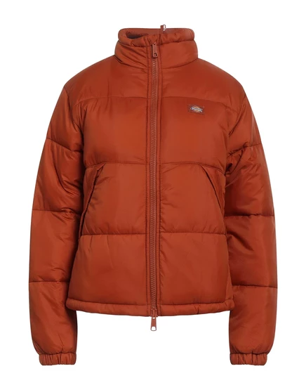 Женский пуховик Dickies Jadr с капюшоном, ржаво-коричневый