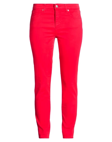 Женские узкие брюки Armani Exchange Jadr, красные