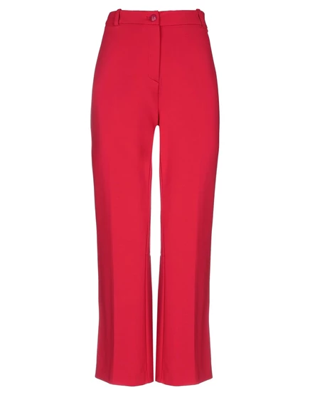 Женские брюки PINKO Wonderwoman клеш, красные