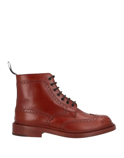 Женские ботильоны Tricker's Papermag, кожа, бежевые