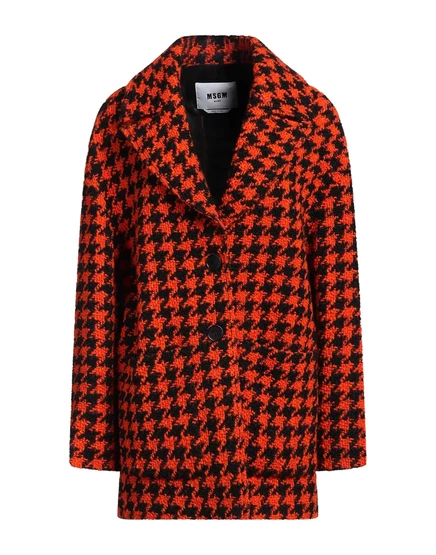 Женский блейзер MSGM PAPERMAG, оранжевый